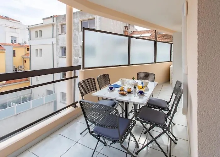 C16 - 2 Bdr Rue Antibes 4 Min Palais Festivals - Ac & Terrace